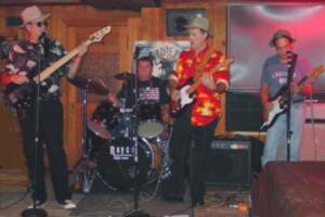 Carter's Place rocks with the Blues Drifters in Oct. 2003.