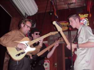 When past Blues Drifter guitarists show up with their axes...look out.